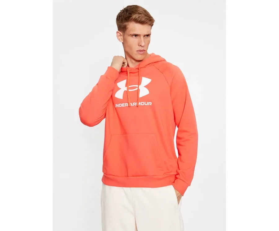 obrazek 1 Under Armour Bluza Ua Rival Fleece Logo Hd 1379758 Czerwony Loose Fit