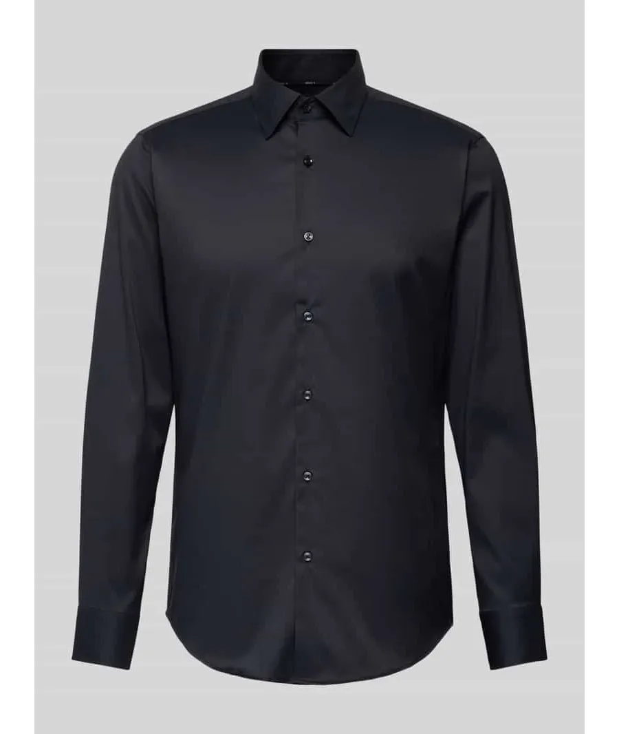 obrazek 1 Koszula biznesowa o kroju regular fit z kołnierzykiem typu kent model ‘Joe’
