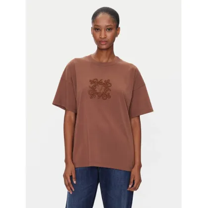 Zdjęcie ViCOLO T-Shirt RD0119 Brązowy Regular Fit