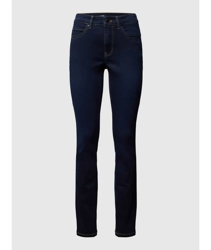 obrazek 1 Jeansy z farbowanego denimu o kroju Dream Skinny