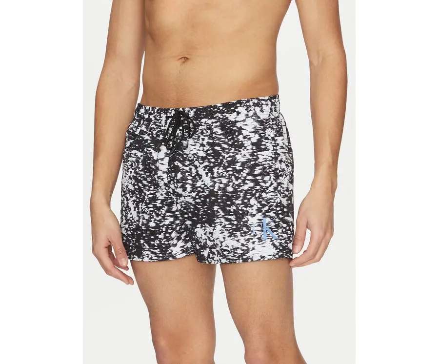 obrazek 1 Calvin Klein Swimwear Szorty kąpielowe KM0KM01172 Szary Regular Fit