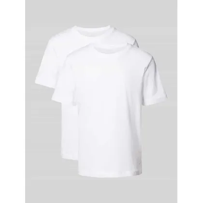 Zdjęcie T-shirt w jednolitym kolorze w zestawie 2 szt.