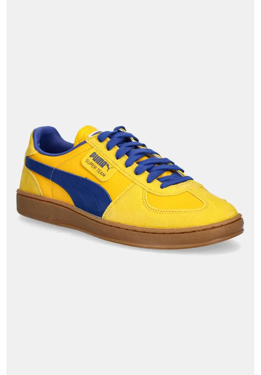 obrazek 1 Puma sneakersy zamszowe Super Team PARMA Sport kolor żółty 401079