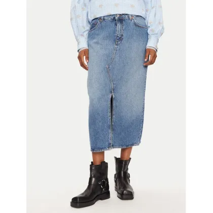Zdjęcie Mustang Spódnica jeansowa Eureka 1015589 Niebieski Slim Fit