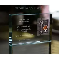 Zdjęcie Statuetka, trofeum dla golfisty -