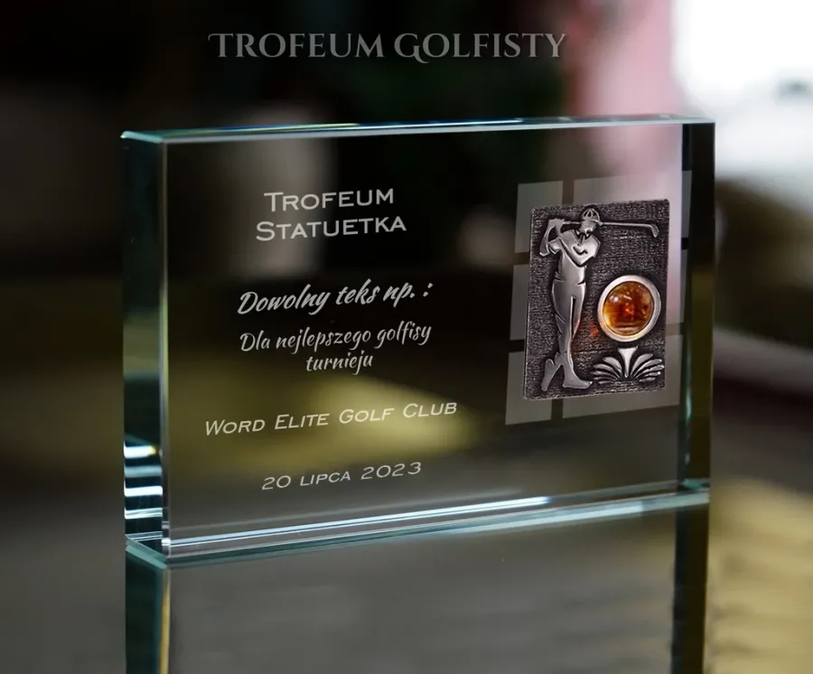 obrazek 1 Statuetka, trofeum dla golfisty - 