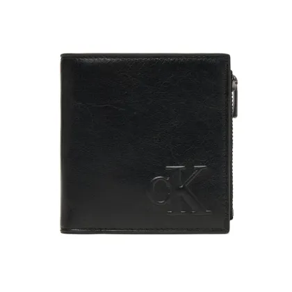 Zdjęcie Calvin Klein Duży Portfel Męski Sculpted Impression Compact Zip LV04G1074G Czarny