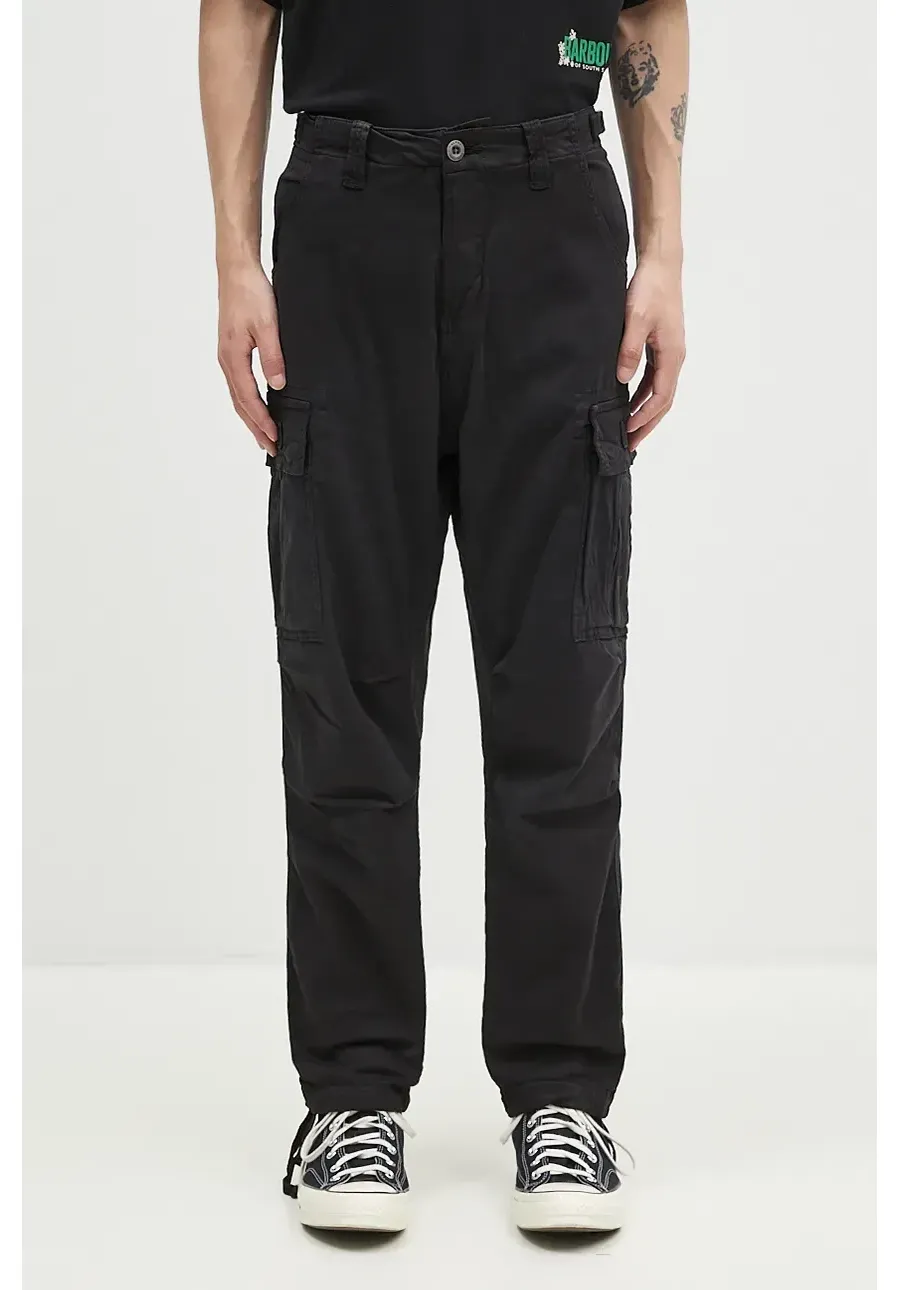 obrazek 1 Alpha Industries spodnie Squad Pant męskie kolor czarny proste 188202