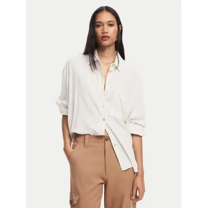 Zdjęcie Desigual Koszula Butterfly 24WWCW11 Biały Regular Fit