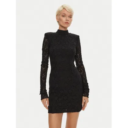 Zdjęcie ROTATE Sukienka koktajlowa Gabriella 113072100 Czarny Slim Fit