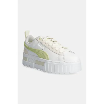 Zdjęcie Puma sneakersy skórzane Mayze Mix Wns kolor biały