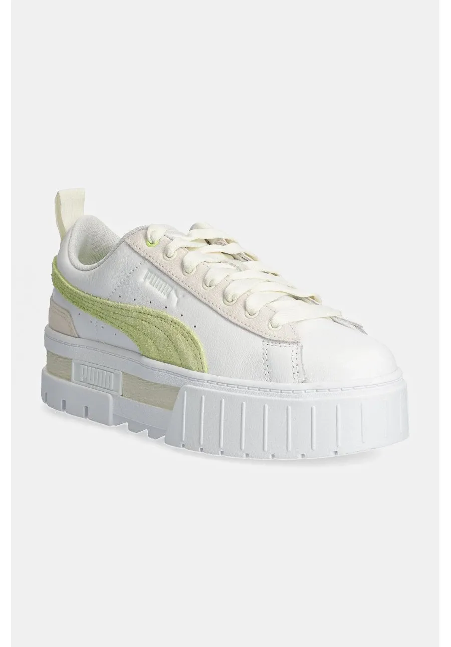 obrazek 1 Puma sneakersy skórzane Mayze Mix Wns kolor biały
