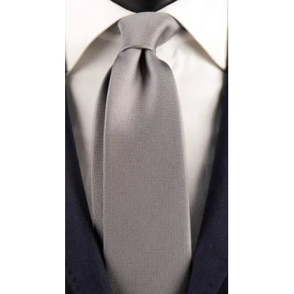 Zdjęcie Jednolity krawat, szyty ręcznie z najlepszej jakości materiałów