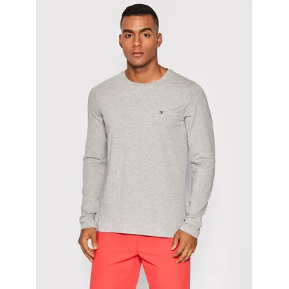 Zdjęcie Tommy Hilfiger Longsleeve MW0MW10804 Szary Slim Fit