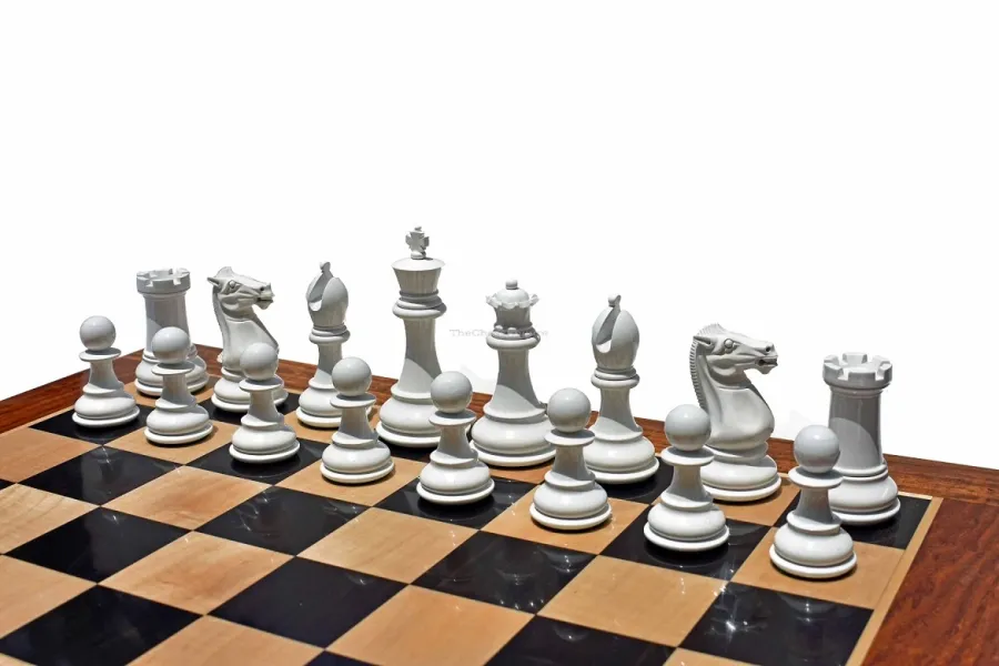 obrazek 3 Idealny na prezent drewniany zestaw szachowy - The Chess Empire