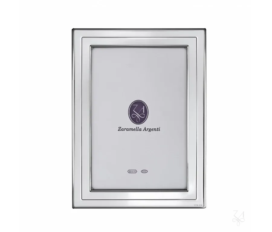 obrazek 1 Prestiżowa srebrna ramka na zdjęcia 15×20 cm - Zaramella Argenti