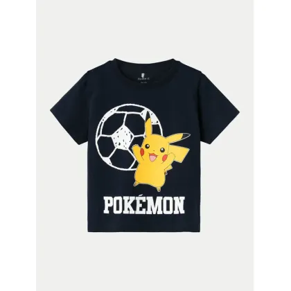 Zdjęcie NAME IT T-Shirt POKEMON 13231977 Granatowy Regular Fit