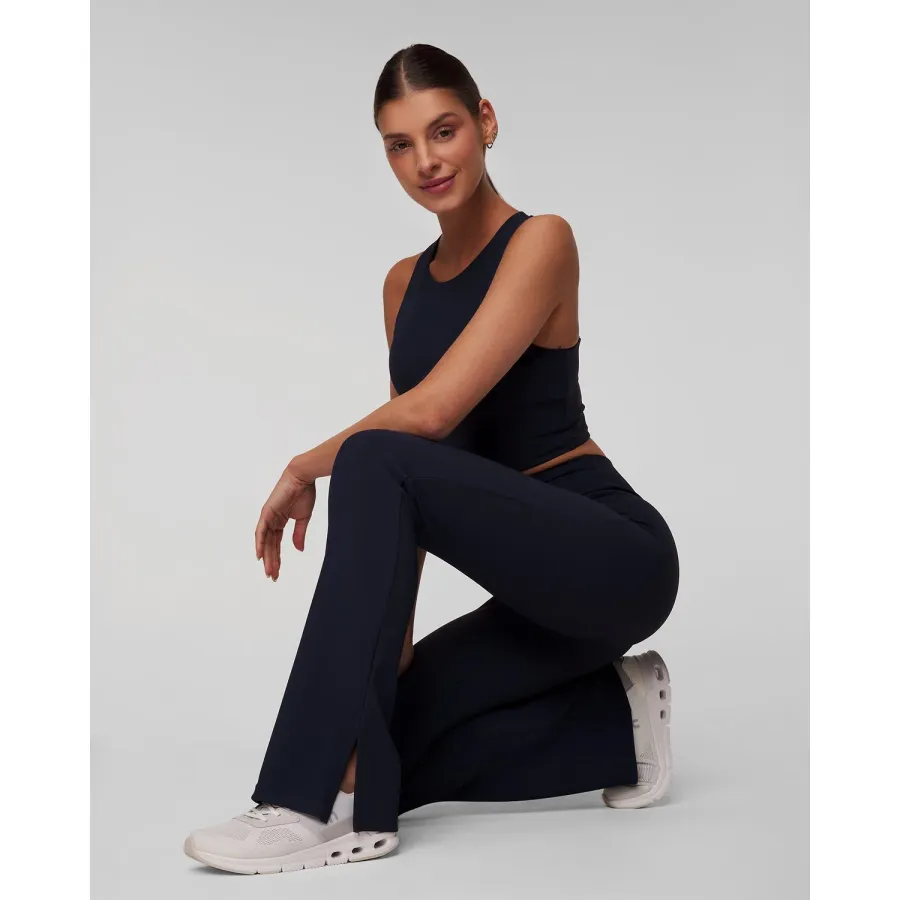 obrazek 1 Granatowy Top Damski The Upside Ribbed Samara Crop