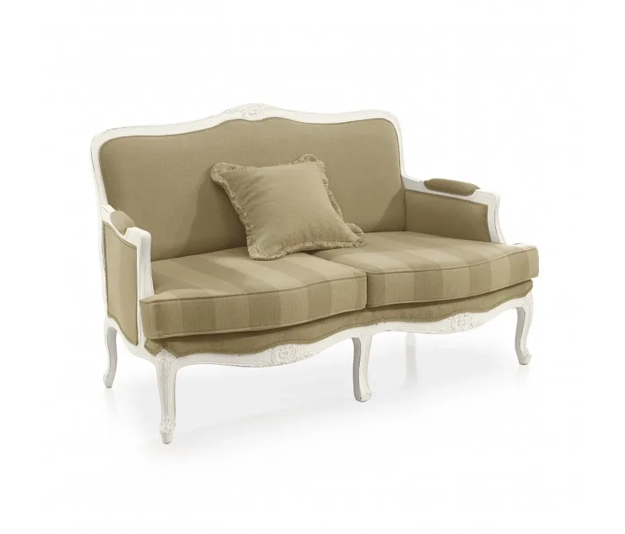 obrazek 1 Wygodna sofa w stylu klasycznym o strukturze drewna bukowego - Sevensedie