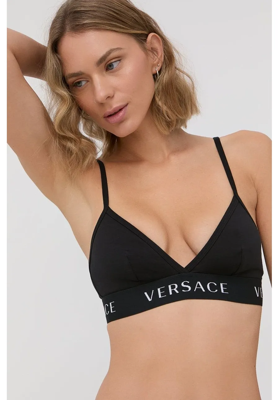 obrazek 1 Versace Biustonosz kolor czarny gładki AUD04067