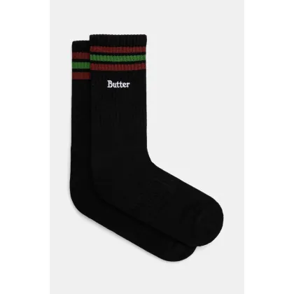 Zdjęcie Butter Goods skarpetki Stripe Socks męskie kolor czarny BG243912