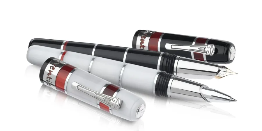 picture 2 Varius Fountain Pen Ivory Chinese Lacquer