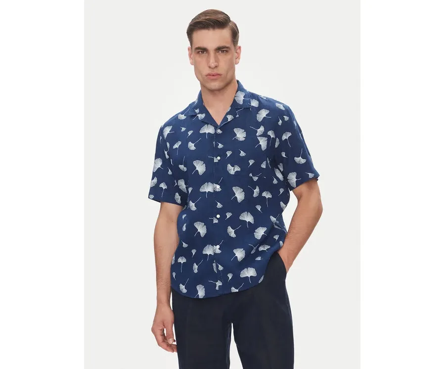 obrazek 1 Pierre Cardin Koszula C6 45610.0486 Granatowy Regular Fit