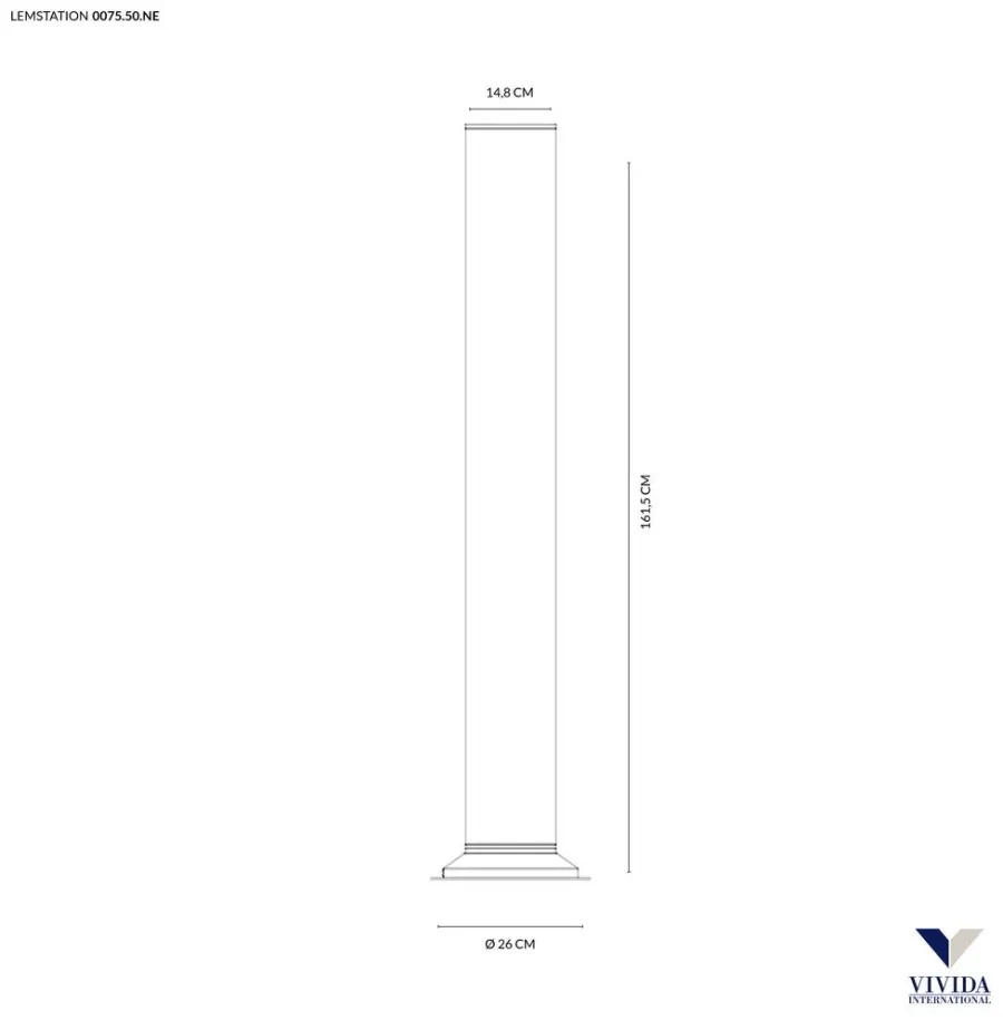 obrazek 3 Nowoczesna lampa stojąca Lemstation 48W, 1535Lm, 3000K
