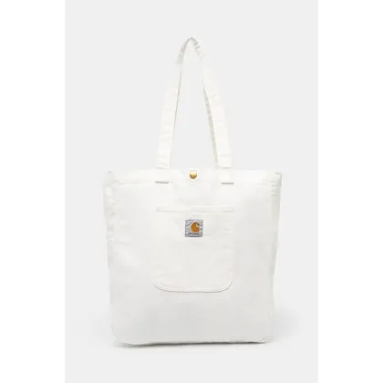 Zdjęcie Carhartt WIP torebka bawełniana Bayfield Tote kolor beżowy I031403.D602