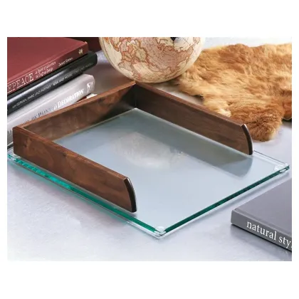 Zdjęcie Szklana tacka na dokumenty