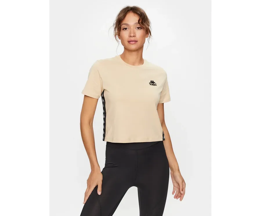 obrazek 1 Kappa T-Shirt 313021 Beżowy Relaxed Fit