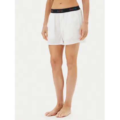 Zdjęcie Calvin Klein Underwear Szorty piżamowe LV00QS7471 Biały Relaxed Fit