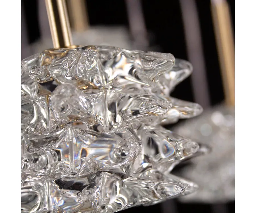 obrazek 6 Elegancka lampa sufitowa - szkło murano wykonane ręcznie prosto z Włoch