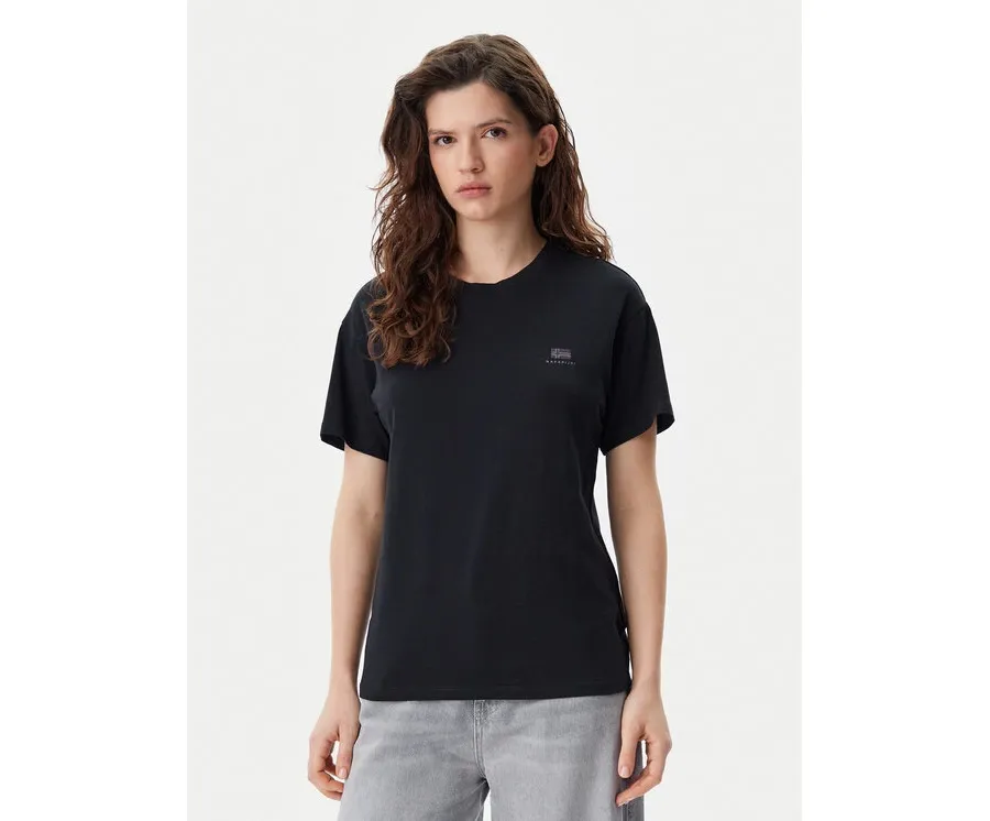 obrazek 1 Napapijri T-Shirt S-Nina NP0A4H87 Czarny Regular Fit