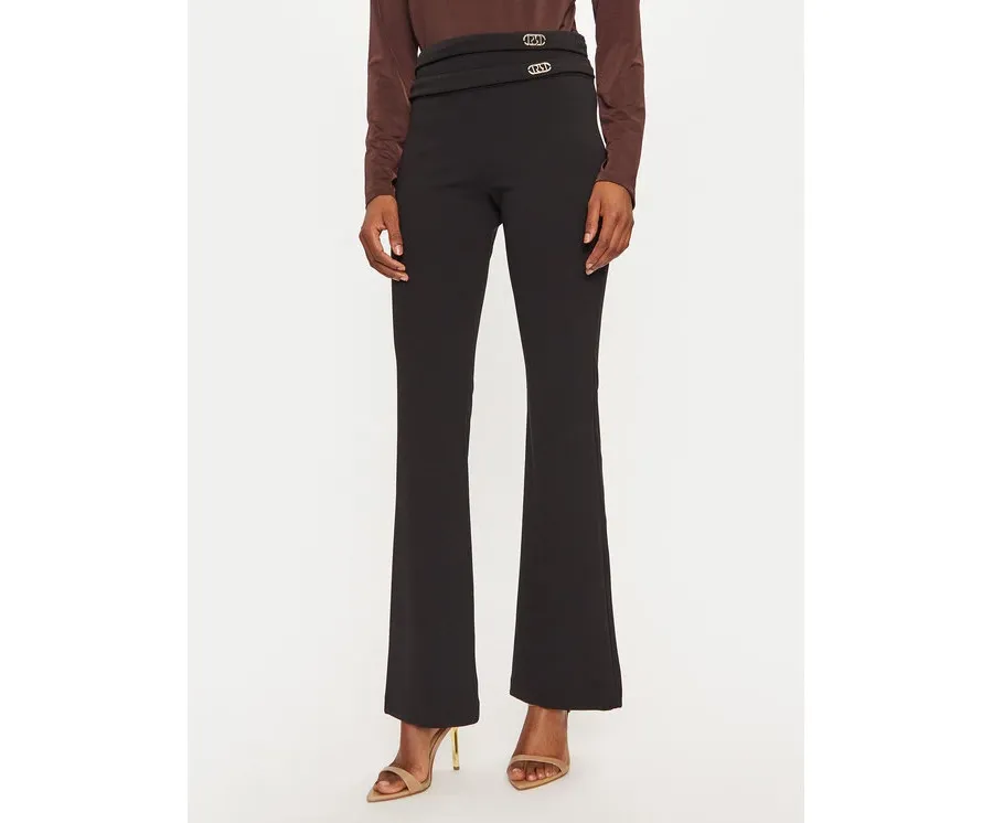 obrazek 1 Rinascimento Spodnie materiałowe 1000768824596 Czarny Regular Fit