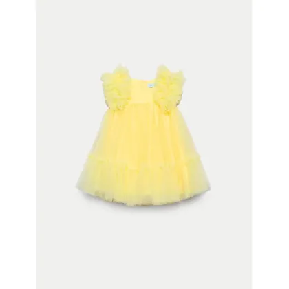 Zdjęcie Abel & Lula Sukienka elegancka 5029 Żółty Regular Fit