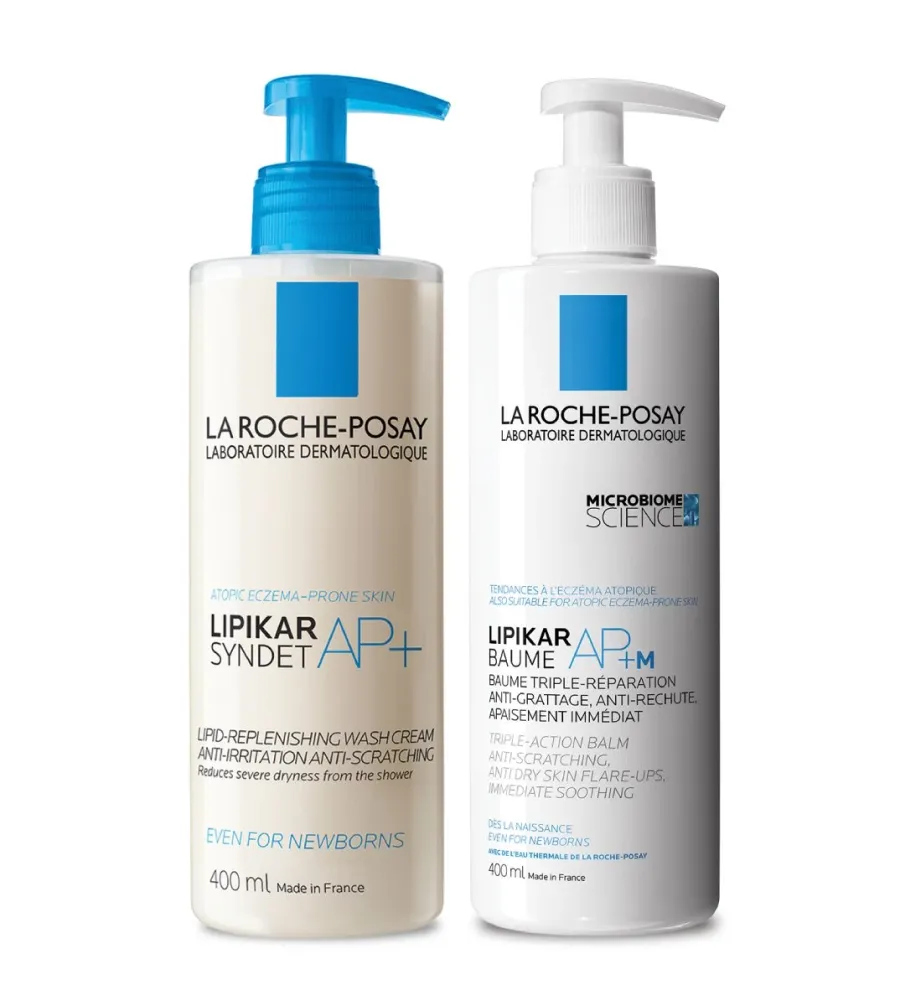 obrazek 1 La Roche-Posay Zestaw (Lipikar Syndet+ Lipikar Baume AP+M)
