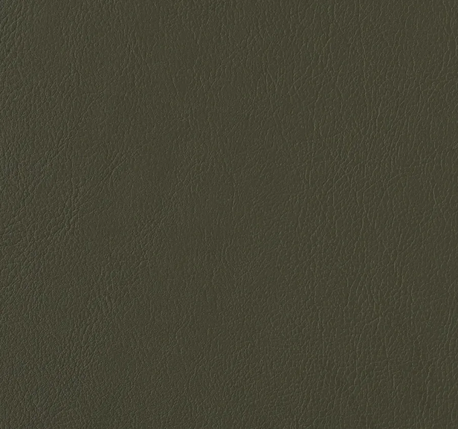 obrazek 1 Niepowtarzalny skórzany wazon Otto 9x42xH38 cm w kolorze ciemnej oliwki