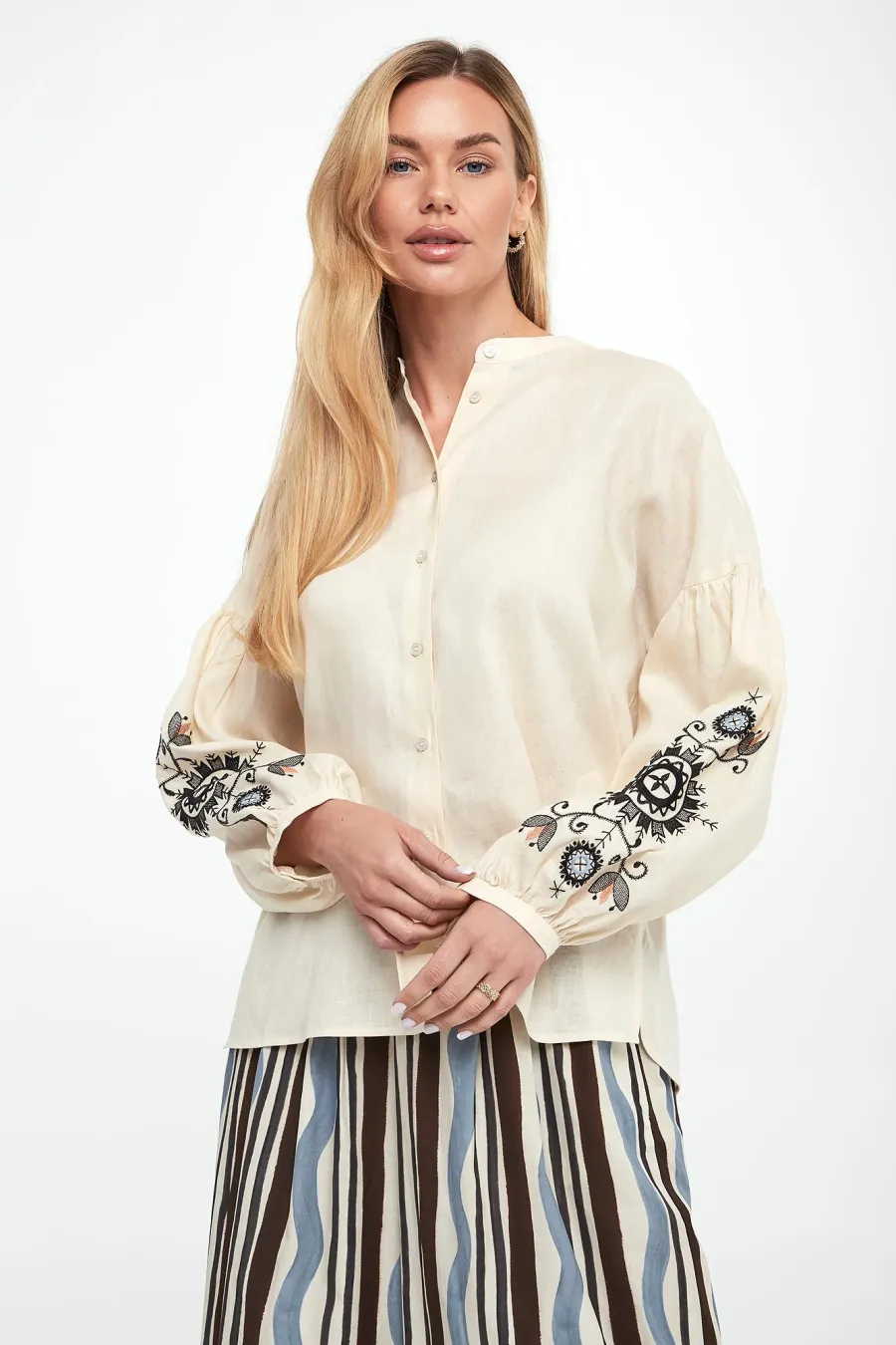 obrazek 1 Koszula damska lniana Ilex WEEKEND MAX MARA Weekend Max Mara