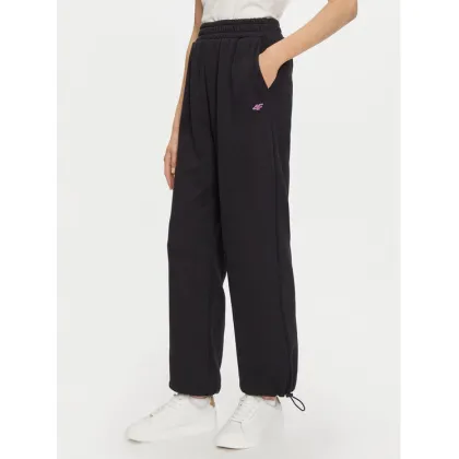 Zdjęcie 4F Spodnie dresowe 4FWAW24TTROF0839 Czarny Loose Fit