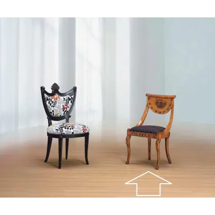 Zdjęcie Antyczne elitarne krzesło do stylowego wnętrza - Morello Gianpaolo