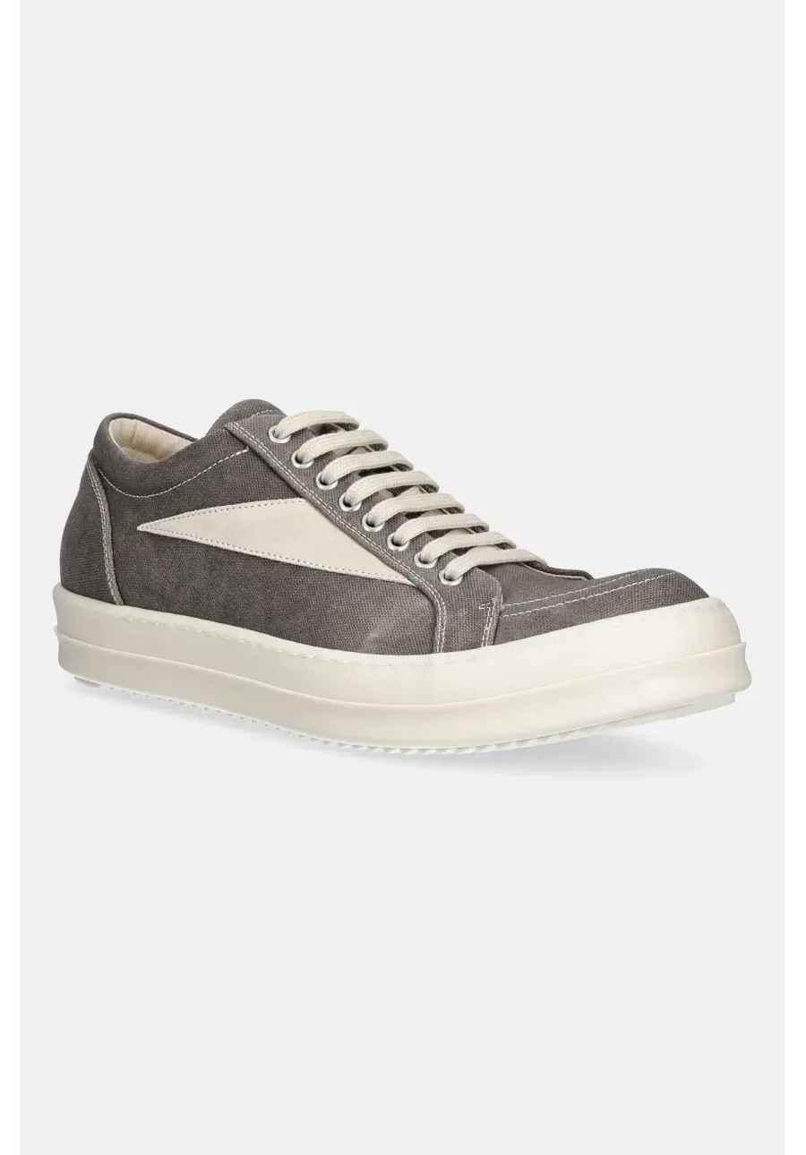 obrazek 1 Rick Owens tenisówki Vintage Sneaks kolor szary DU01E3803.CVSLVS