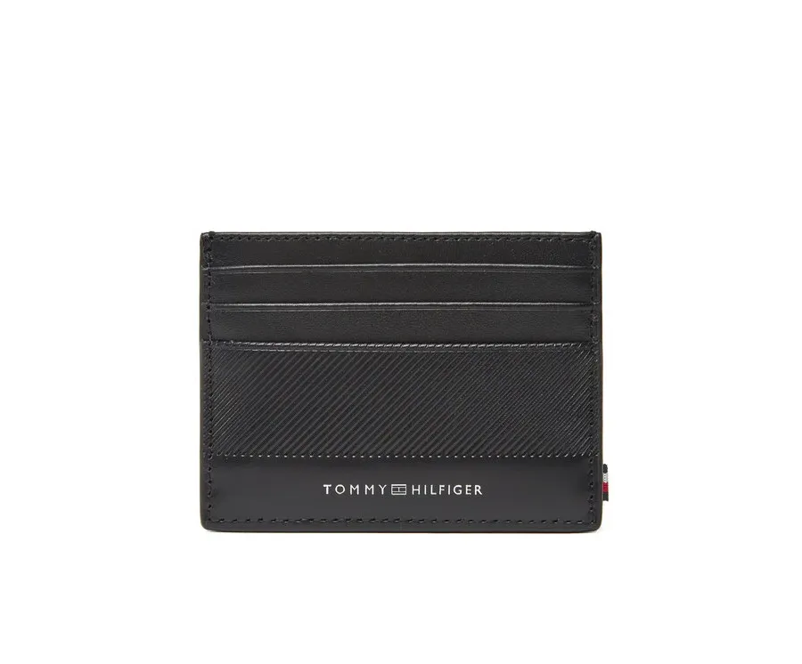 obrazek 1 Tommy Hilfiger Etui na karty kredytowe Th Foundation Cc Holder AM0AM13506 Czarny