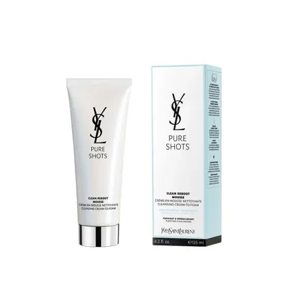 Zdjęcie Yves Saint Laurent Pure Shots Clean Reboot Mousse Pianka oczyszczająca 125 ml