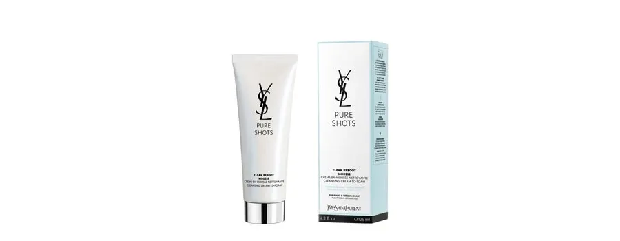 obrazek 1 Yves Saint Laurent Pure Shots Clean Reboot Mousse Pianka oczyszczająca 125 ml