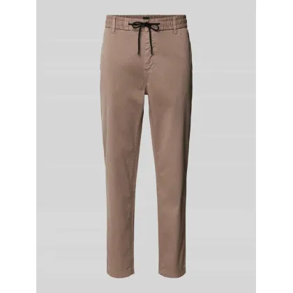 Zdjęcie Chinosy o kroju tapered fit z elastycznym pasem