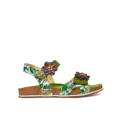 Zdjęcie Laura Vita Sandały Brcyano 12 Zielony