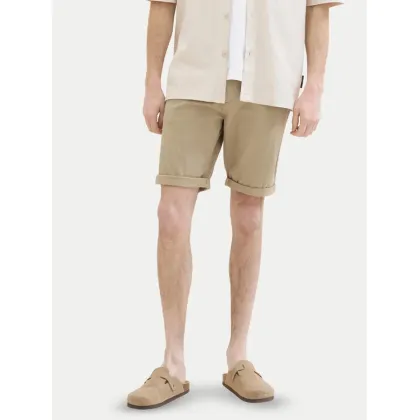 Zdjęcie Tom Tailor Szorty materiałowe 1040227 Beżowy Slim Fit