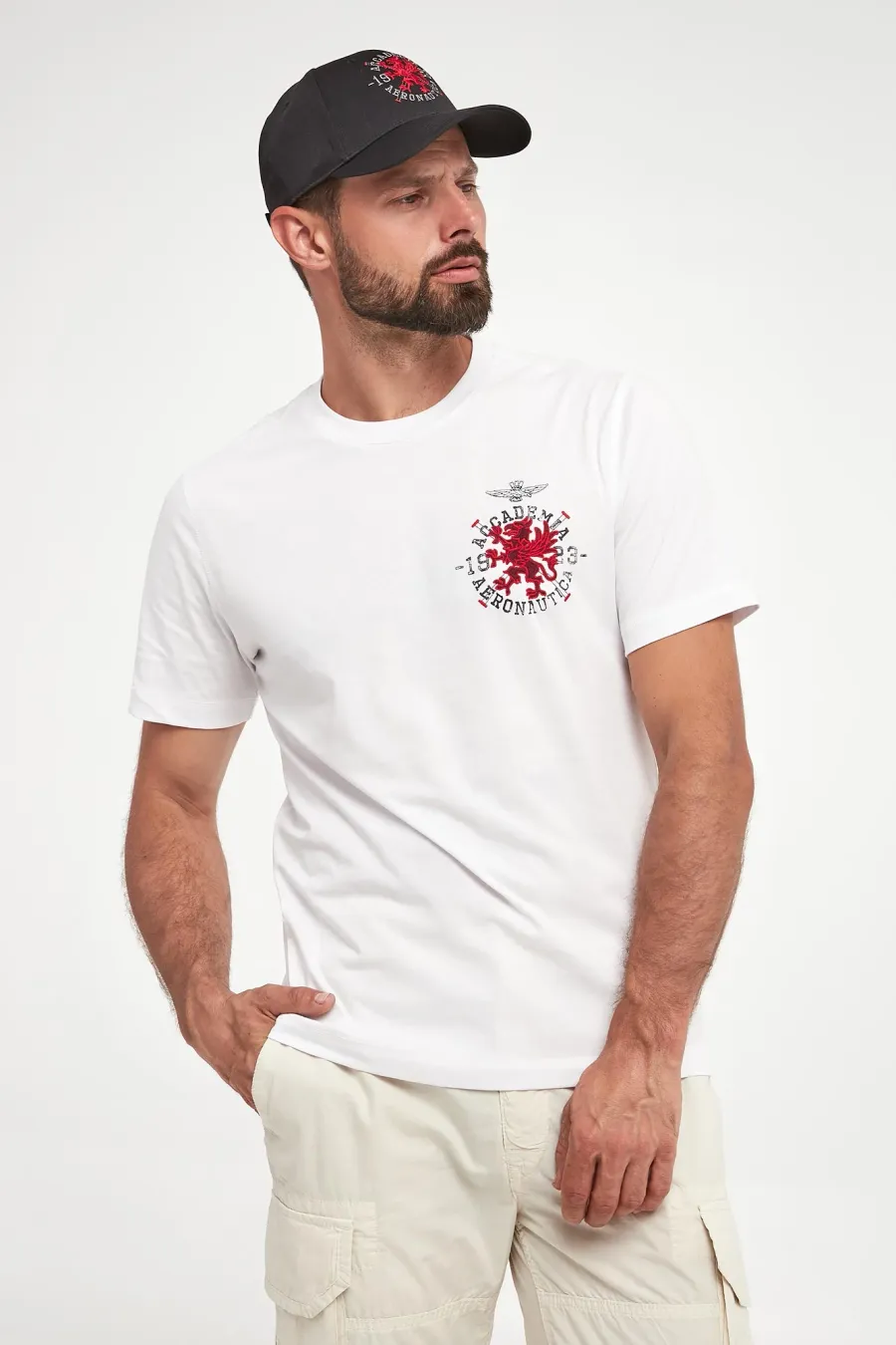 obrazek 1 T-shirt męski AERONAUTICA MILITARE Aeronautica Militare