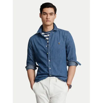 Zdjęcie Polo Ralph Lauren Koszula Core Replen 710548539 Granatowy Slim Fit